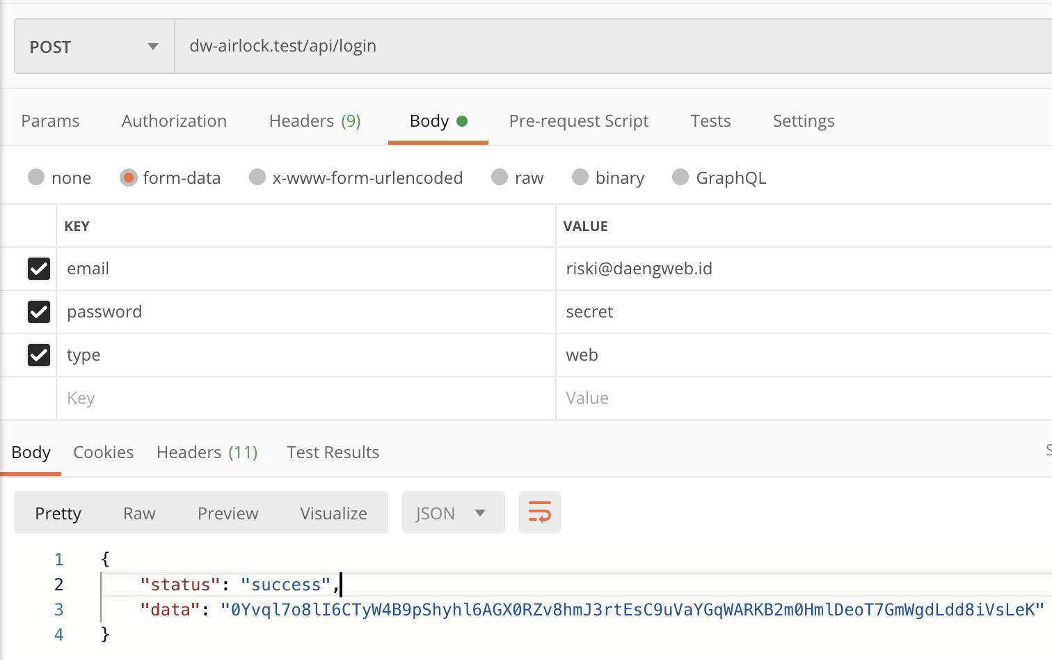 laravel airlock - abilities